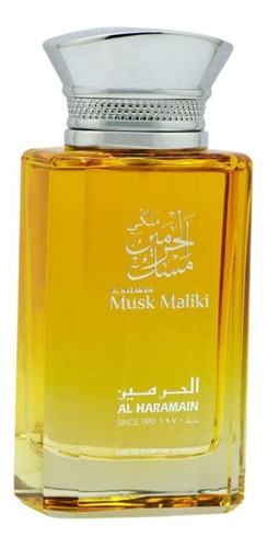 Perfume Al Haramain Musk Maliki 100ml Edp Unisex