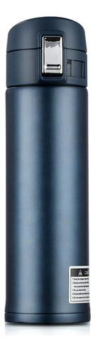 Garrafa Térmica Aço Inox Súper Resistente Água Gelada 500ml Cor Azul