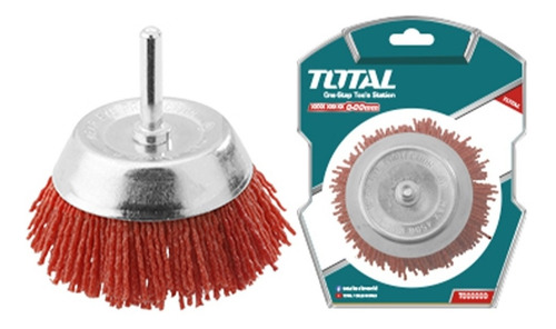 Cepillo De Nylon Para Taladro De 3  Marca Total Tools Pack 2