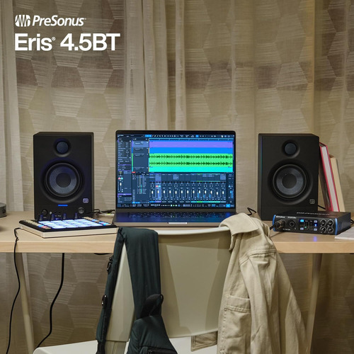 Monitor De Estúdio Bluetooth Presonus Eris 4.5bt Gen2, 1 Par