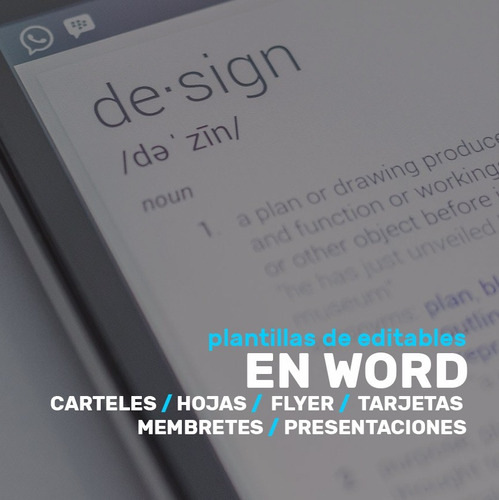 Imagen 1 de 8 de Editables Word Carteles Hojas Flyer Tarjetas  Diseño Grafico