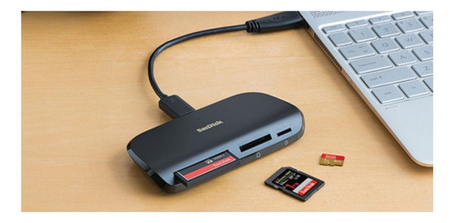 Lectora Sandisk Imagemate Pro 3 En 1/sd,microsd,compactflash