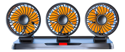 Ventilador De Coche, Refrigeración Amarillo 12v