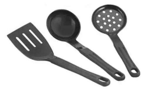Jogo Panela Kit Caçarola Conjunto 09 Peças + Talheres