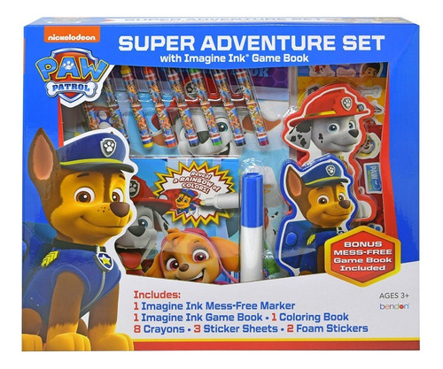 Set De Arte De Paw Patrol 16pzs       