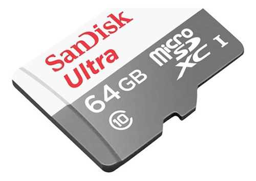 Tarjeta De Memoria Micro Sd Sandisk Ultra 64gb Adaptador Sd