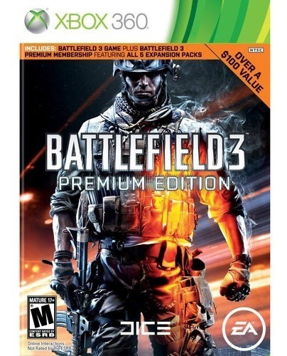 Battlefield 3  Premium Edition / Xbox 360