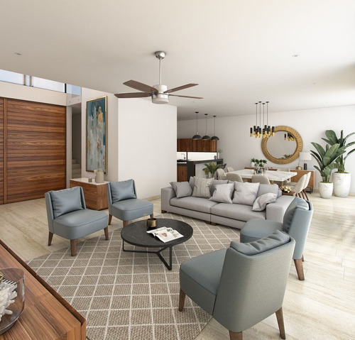 Imagen 5 de 30 de Casa En Conkal En Privada Tamora Mod Teva