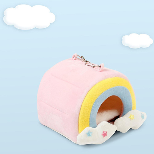 Para Cobaya Conejo Erizo Cama Cueva Acogedora Casa