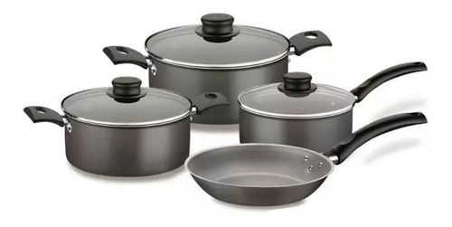 Juego Ollas Cocina Sarten + 2 Cacerolas + Olla Tramontina LG