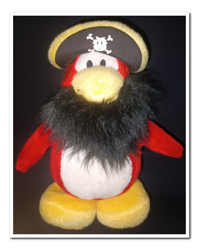 Capitan Rockhopper, Club Penguin Disney, 20x15 Cms. Aprox.