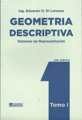 Libro - Geometria Descriptiva Tomo I 1 - Di Lorenzo Eduardo 