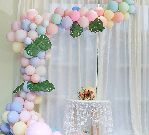 Guía Decoración Con Globos. Arco Columna Soporte Doble Ancho