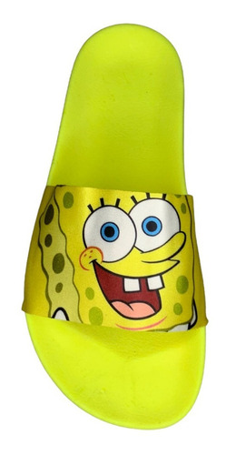 Sandalias Casuales Tipo Slide Unisex Bob Esponja Y Patricio