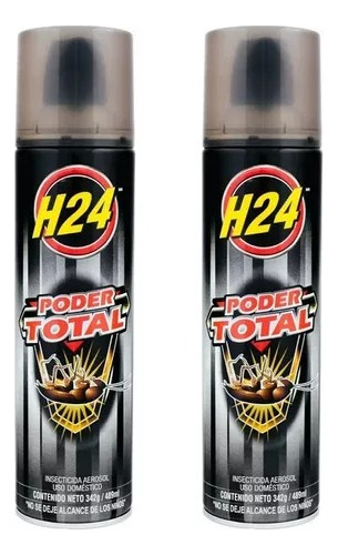 Insecticida Poder Total H24 342 Gramos 2 Piezas