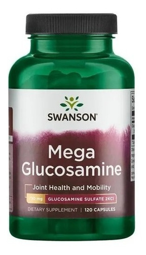 Glucosamina Potente 750mg 120cap Mejora Huesos Envio Gratis!