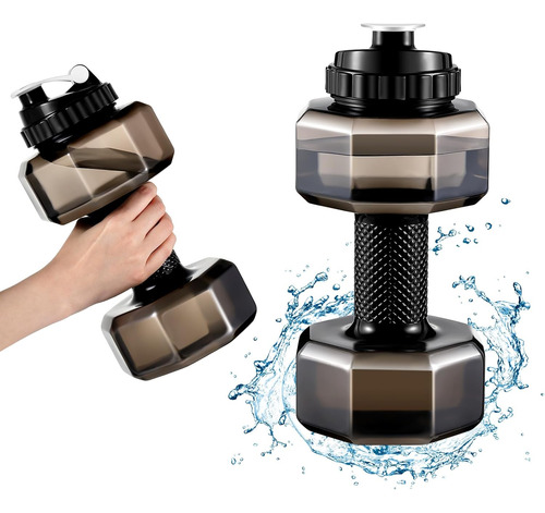 2 Pcs 75 Oz Dumbbell Water Bottle Gym Gifts For Men Water Ba