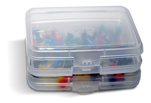 Set Mini Box N.3 X 2 Unidades Colombraro Color Transparente