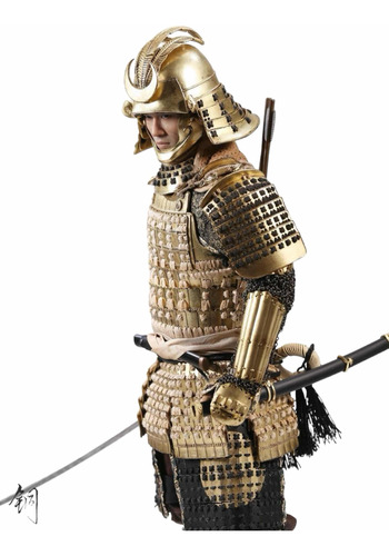 Poptoys General Oda Nobutada Samurai Armadura Cobre Fpx