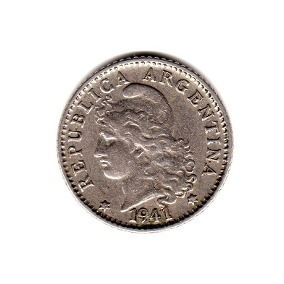 Moneda 5 Centavos Argentina 1933