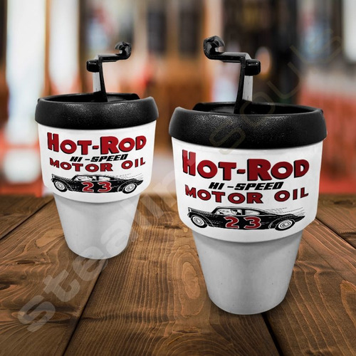 Vaso Termico Café | Hot Rod #173 | Rat Clay Smith Mooneyes