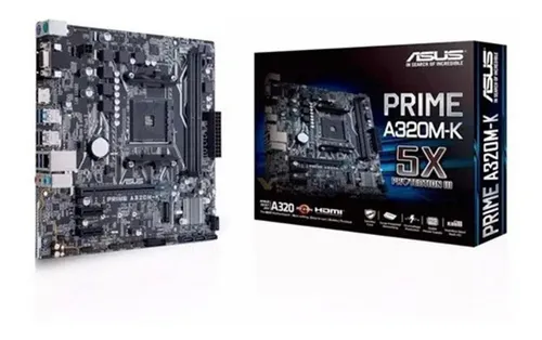 Mother Asus Prime A320m-k Am4 Ddr4 A320 Hdmi M23