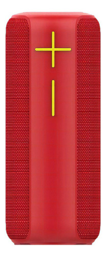 Alto-falante Caixa De Som Quazar Com Bluetooth 10w Vermelho