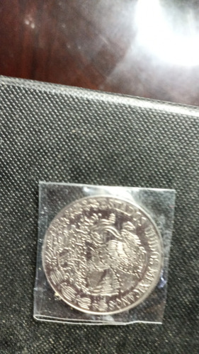 Moneda De Coleccion De Cinco Pesos Canto Invertido De 1977