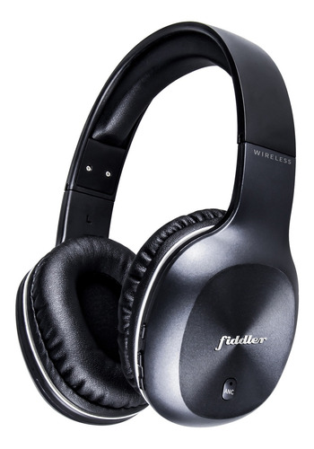 Audífonos Bluetooth On-ear Fiddler Negro Swn68 Anc