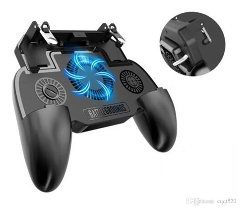 Imagen 3 de 3 de Gamepad Controller Soporte Con Fancooler Para Celulares