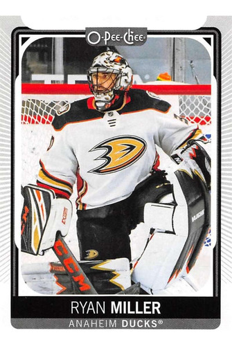 O-pee-chee 175 Ryan Miller Anaheim Ducks Tarjeta Coleccionab