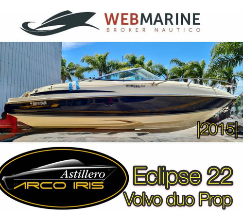 Lancha Cuddy Eclipse 22 Volvo 225 Duo Prop 2015 Web Marine