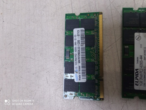 Ram Notebook Ddr2 1gb 533mhz Sodimm (Usado)