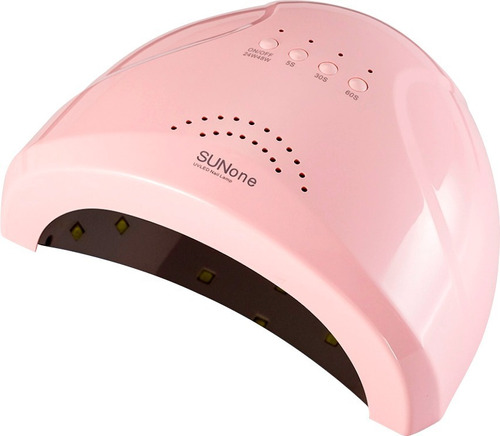 Cabine Sun 1 Led E Uv 48w Bivolt Profissional Cor Rosa bebê 110V/220V (Bivolt)