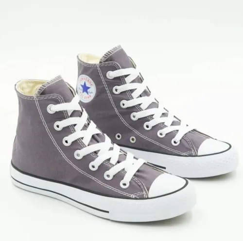 Converse grises cheap hombre negro