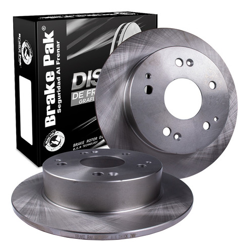 Discos De Freno Marca Brake Pak Para Honda Acura