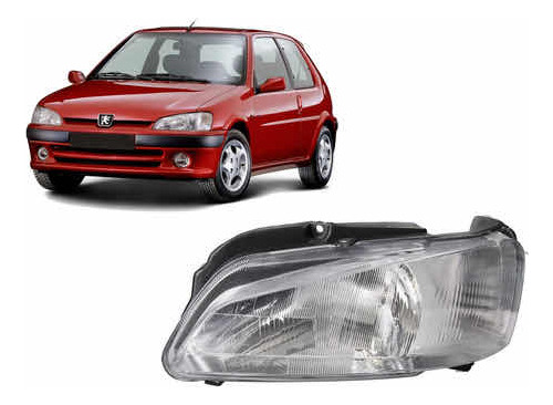 Semióptica Delantera Izquierda Peugeot 106 1997/2000