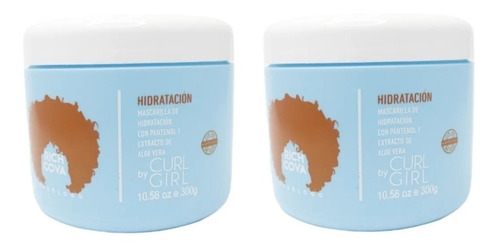 Máscara Hidratante Curl Girl Método Curly Rich Cova 300ml X2