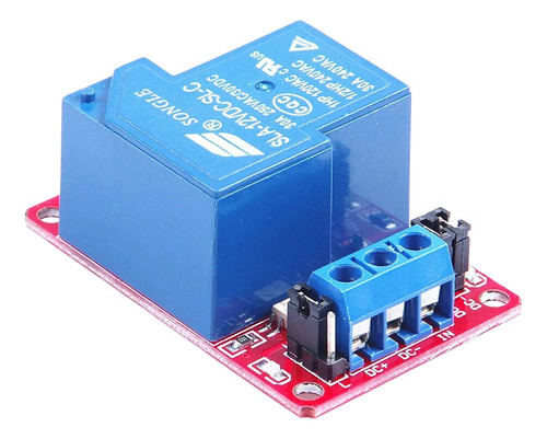 Relevador Relay 1 Canal 12v 30a Con Optoacoplador 30vdc/250v