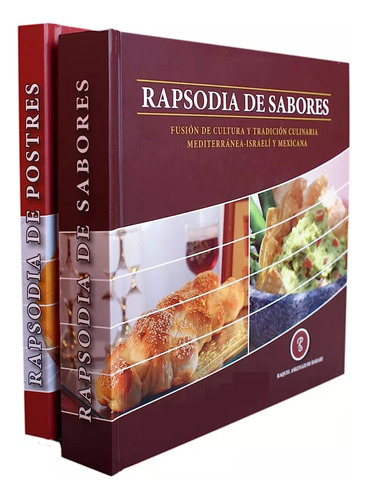 Set De Libros Rapsodia De Sabores Y Rapsodia De Postres Ra