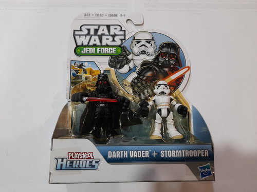 Star Wars Jedi Force Playskool Heroes Darth Vader Stormtroop (Usado)