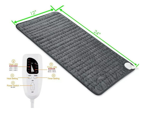 Tapete Terapéutico Lavable Con Calefacción Eléctrica, 10 Mod