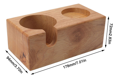 Soporte De Protafiltro De Madera Para Café