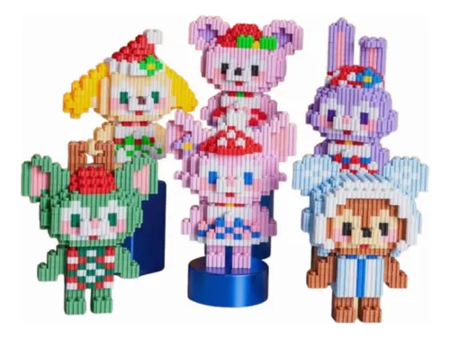 Juguete Armable Oso Duffy Amigos Magic Block Figuras Bloque