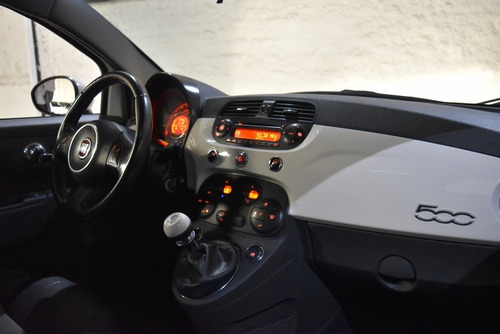 Fiat 500 1.4 16v Sport Nafta 2013 Color Blanco Imperdible!!
