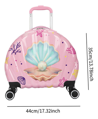 Equipaje Para Niños Maleta Compacta Con Mango De Aluminio