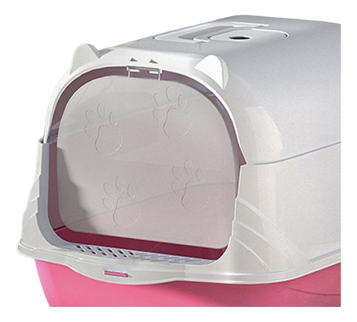 L Caja De Arena For Gatos Cerrada Y Cubierta Con Capucha,