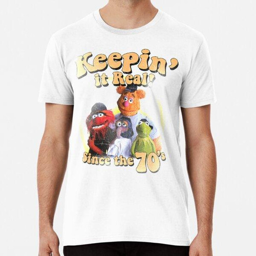 Remera Muppets Keepin It Real Graphic Algodon Premium