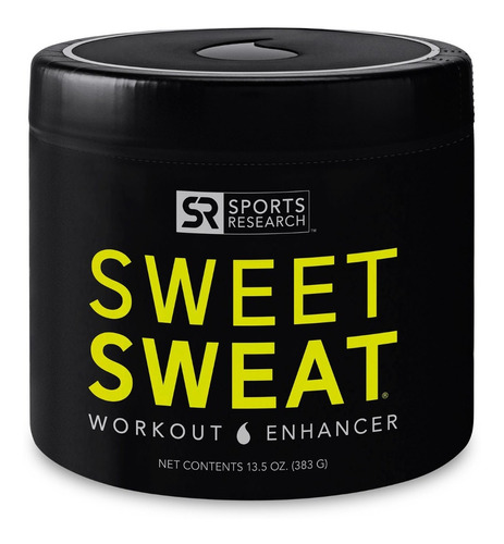 Crema Sports Research Sweet Sweat Jar 13.5-ounce Reductora