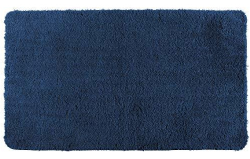 Wenko 23084100 Alfombra De Baño Belize Marine Blue, 25,6